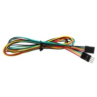Dupont kabel 4-pins male-female 2.54mm pitch 100cm LOS